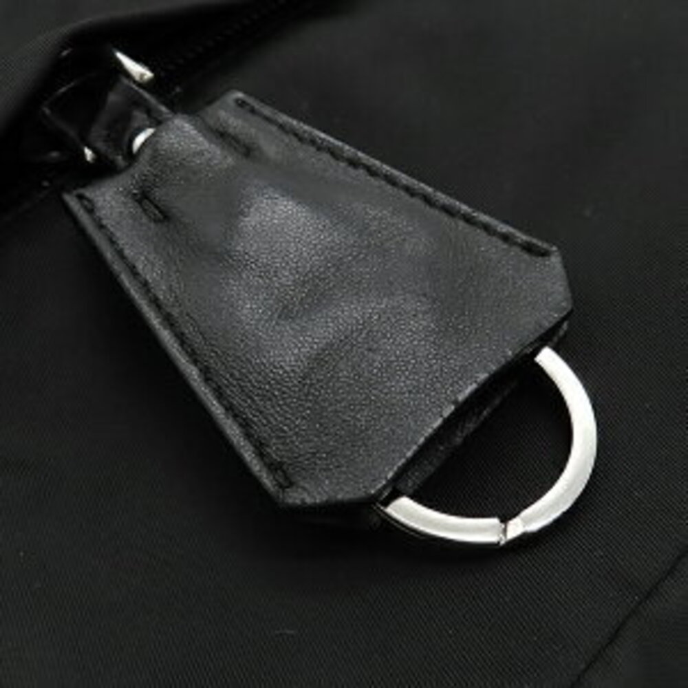 Prada Shoulder Bag Triangle Logo Black - Picture 6 of 6